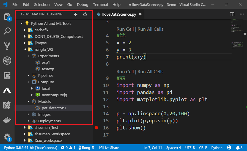 Python programming code